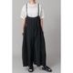 [RaPPELER] 4-way skirt with suspenders_Black(80)