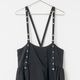 [RaPPELER] 4-way skirt with suspenders_Black(80)