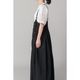 [RaPPELER] 4-way skirt with suspenders_Black(80)