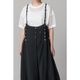 [RaPPELER] 4-way skirt with suspenders_Black(80)