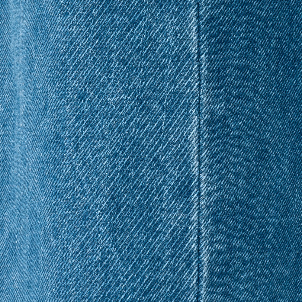 [le ciel de HARRISS] Fringe 5-Pocket Wide Pants_Sax blue(52)