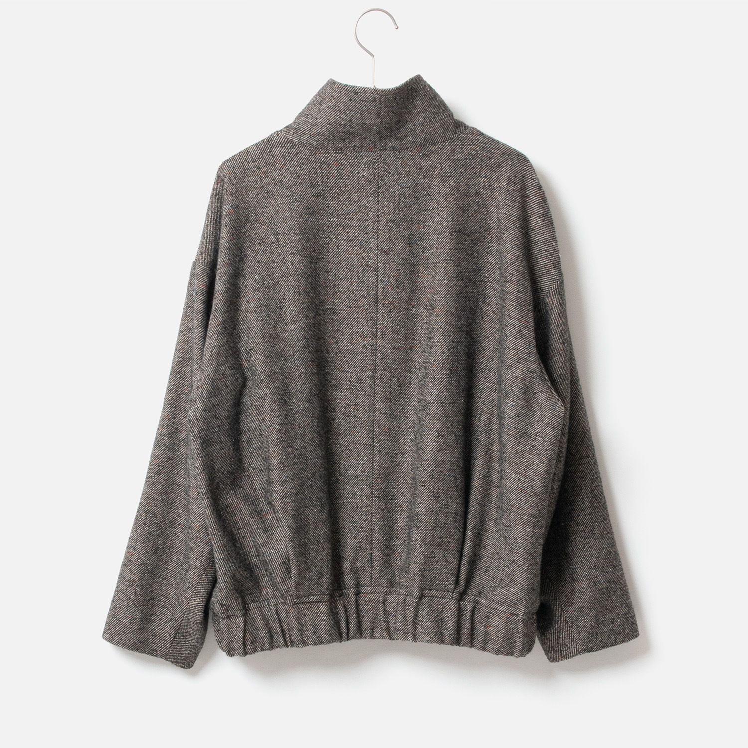 [Harriss] Stand collar blouson