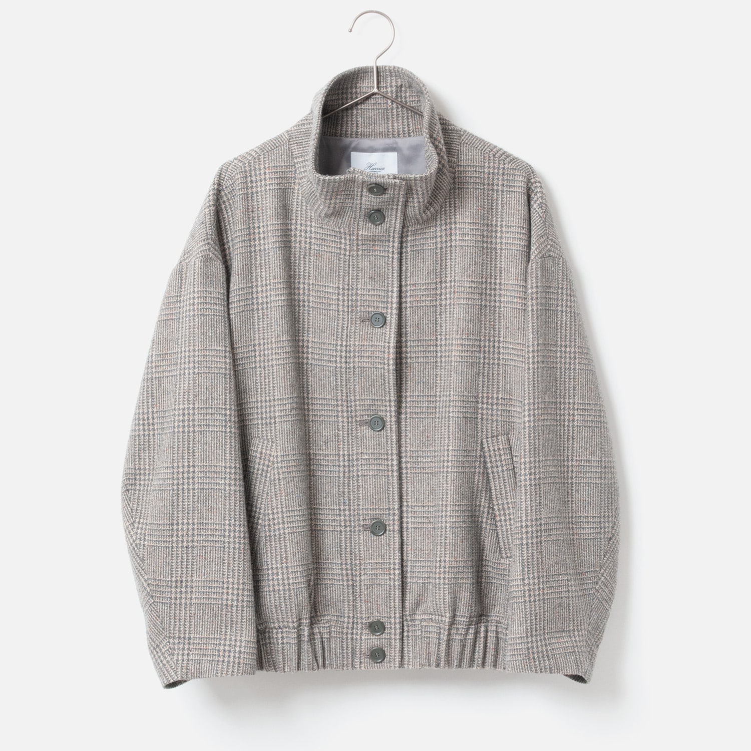 [Harriss] Stand collar blouson