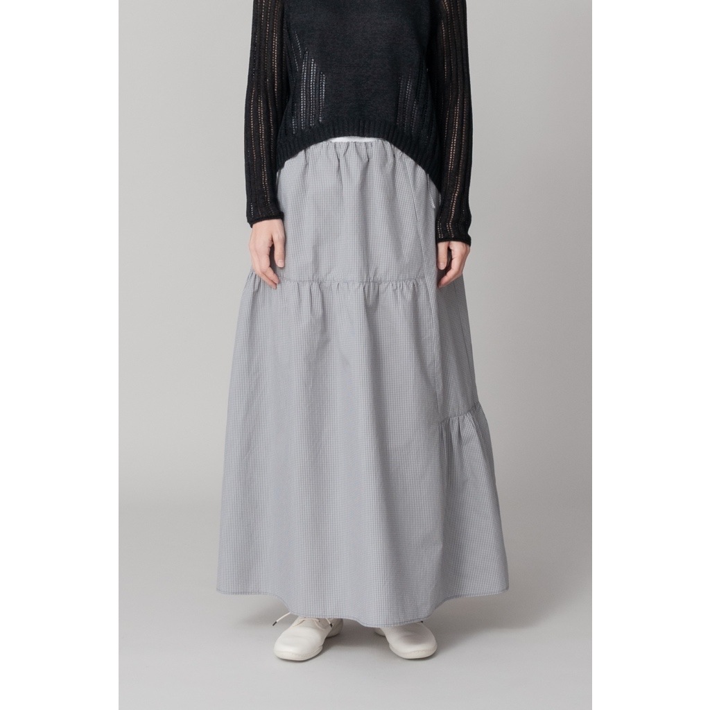 [RaPPELER] Random Tiered Skirt_Gray(82)