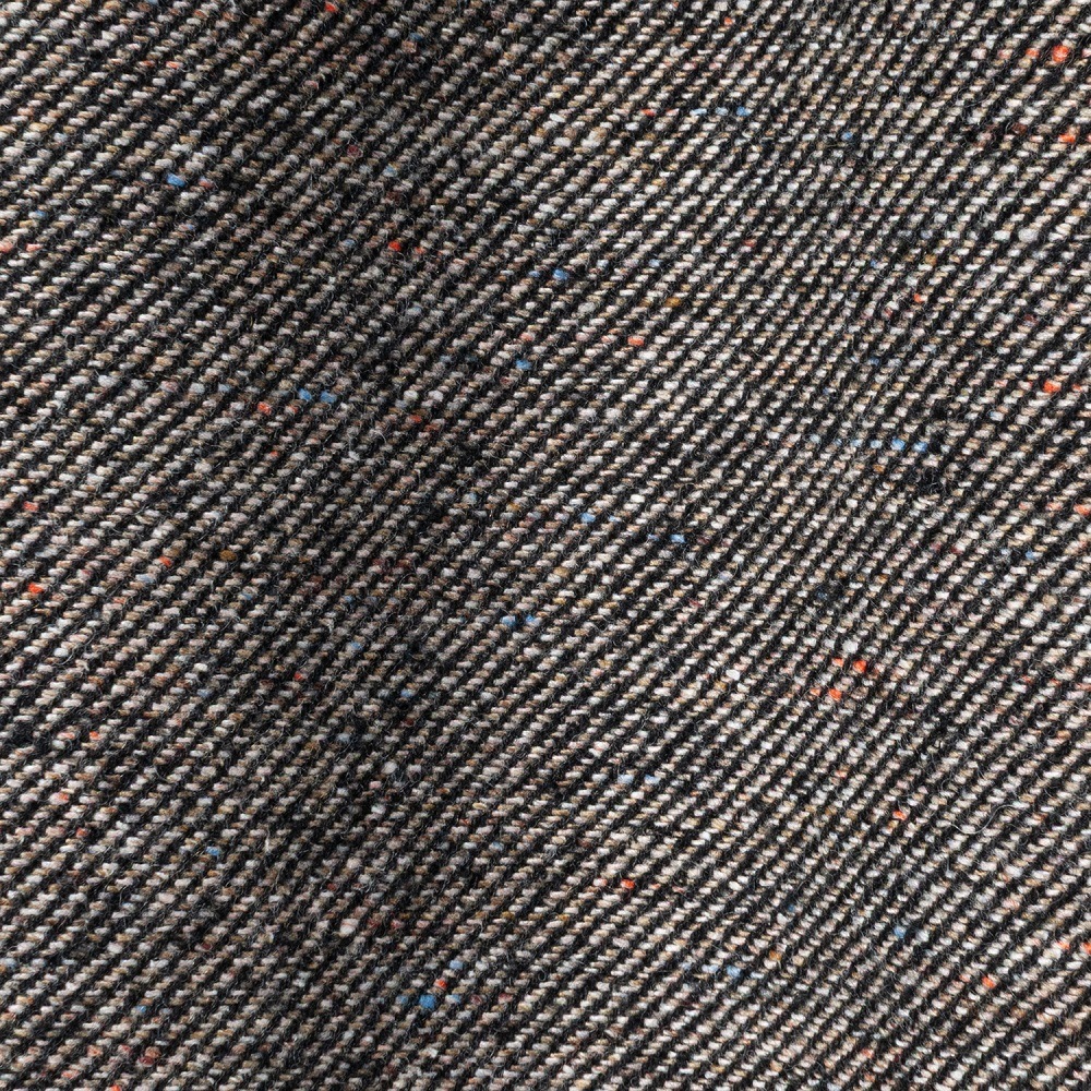 [Harriss] Semi-Wide Nep Tweed Pants