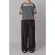 [RaPPELER] Mesh Switching Cut and Sew_Charcoal gray(81)