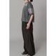 [RaPPELER] Mesh Switching Cut and Sew_Charcoal gray(81)