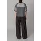 [RaPPELER] Mesh Switching Cut and Sew_Charcoal gray(81)