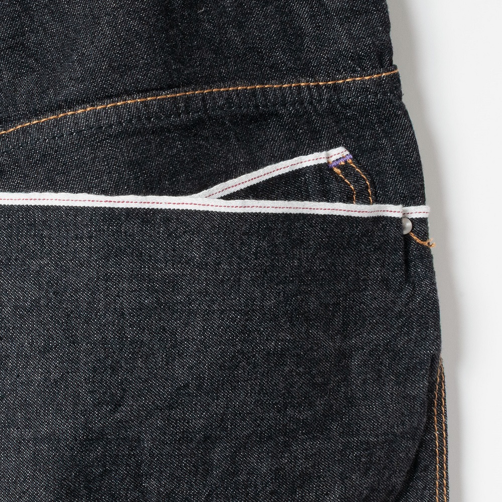 [RaPPELER] Classic selvedge denim_Black(80)