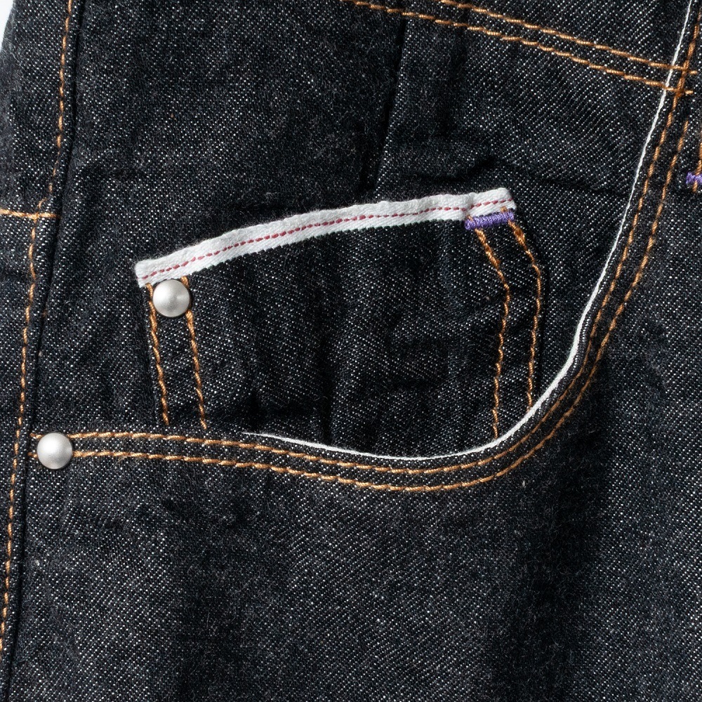 [RaPPELER] Classic selvedge denim_Black(80)