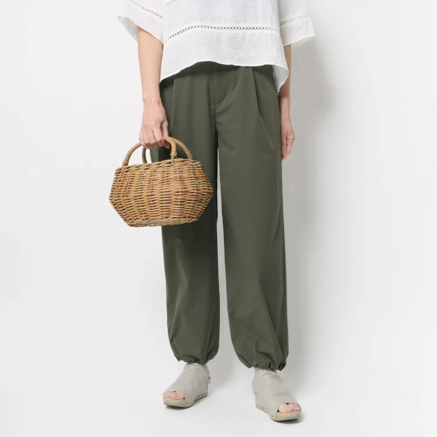 [le ciel de HARRISS] Outdoor Taste Pants_khaki(32)