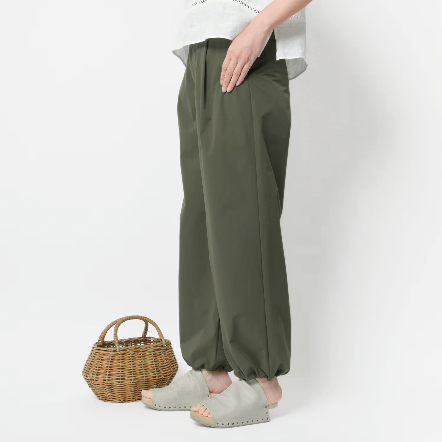 [le ciel de HARRISS] Outdoor Taste Pants_khaki(32)