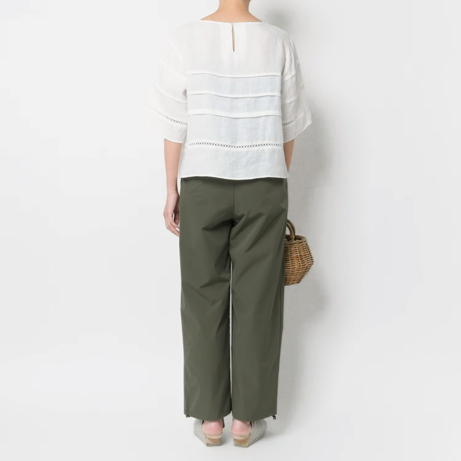 [le ciel de HARRISS] Outdoor Taste Pants_khaki(32)