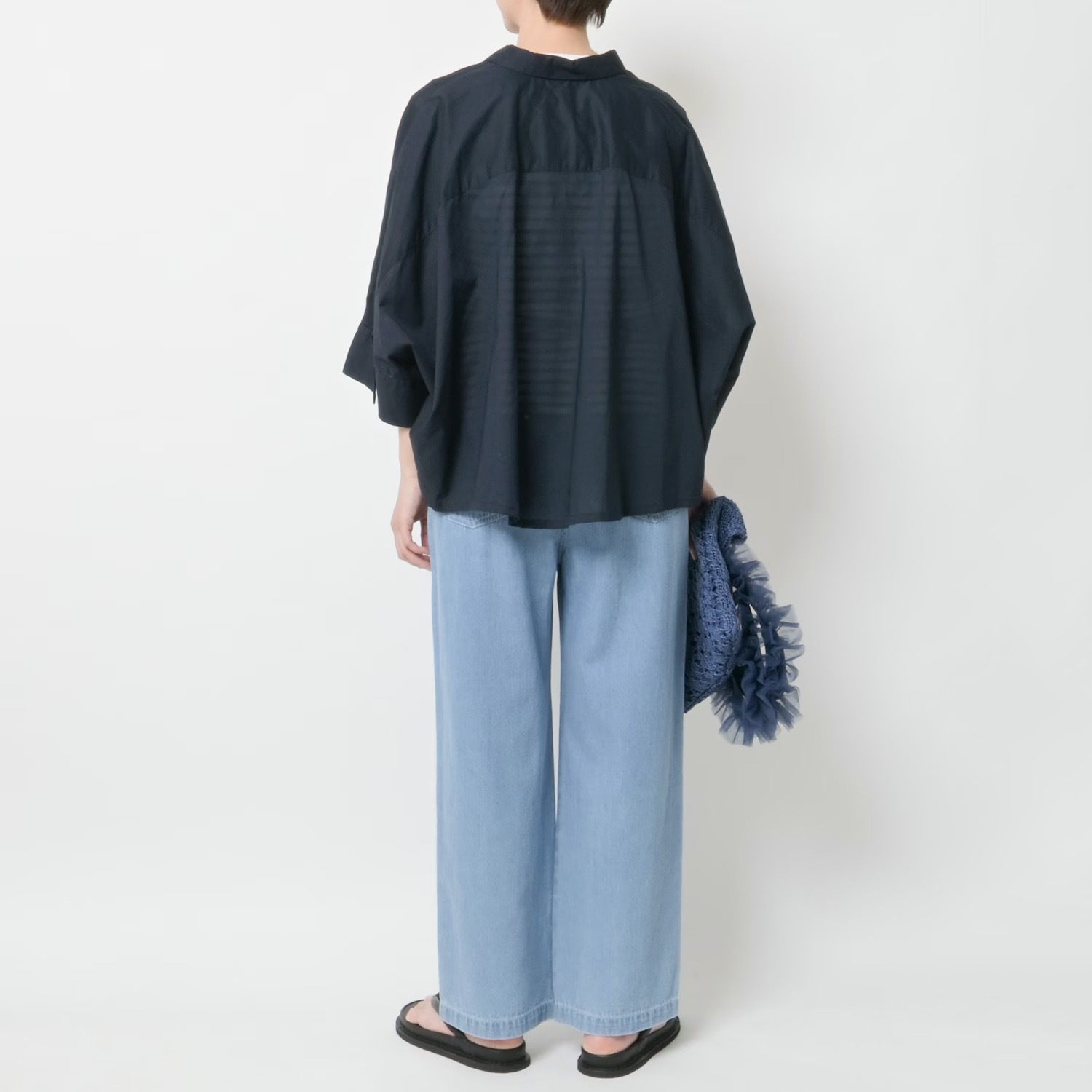 [le ciel de HARRISS] Super wide shirt