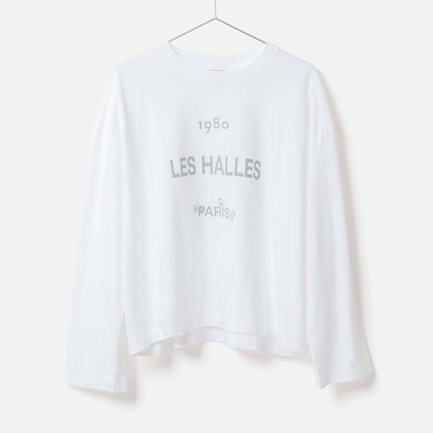 [le ciel de HARRISS] Cut-off Long-sleeved T-shirt