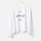 [le ciel de HARRISS] Cut-off Long-sleeved T-shirt