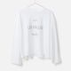 [le ciel de HARRISS] Cut-off Long-sleeved T-shirt