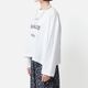 [le ciel de HARRISS] Cut-off Long-sleeved T-shirt