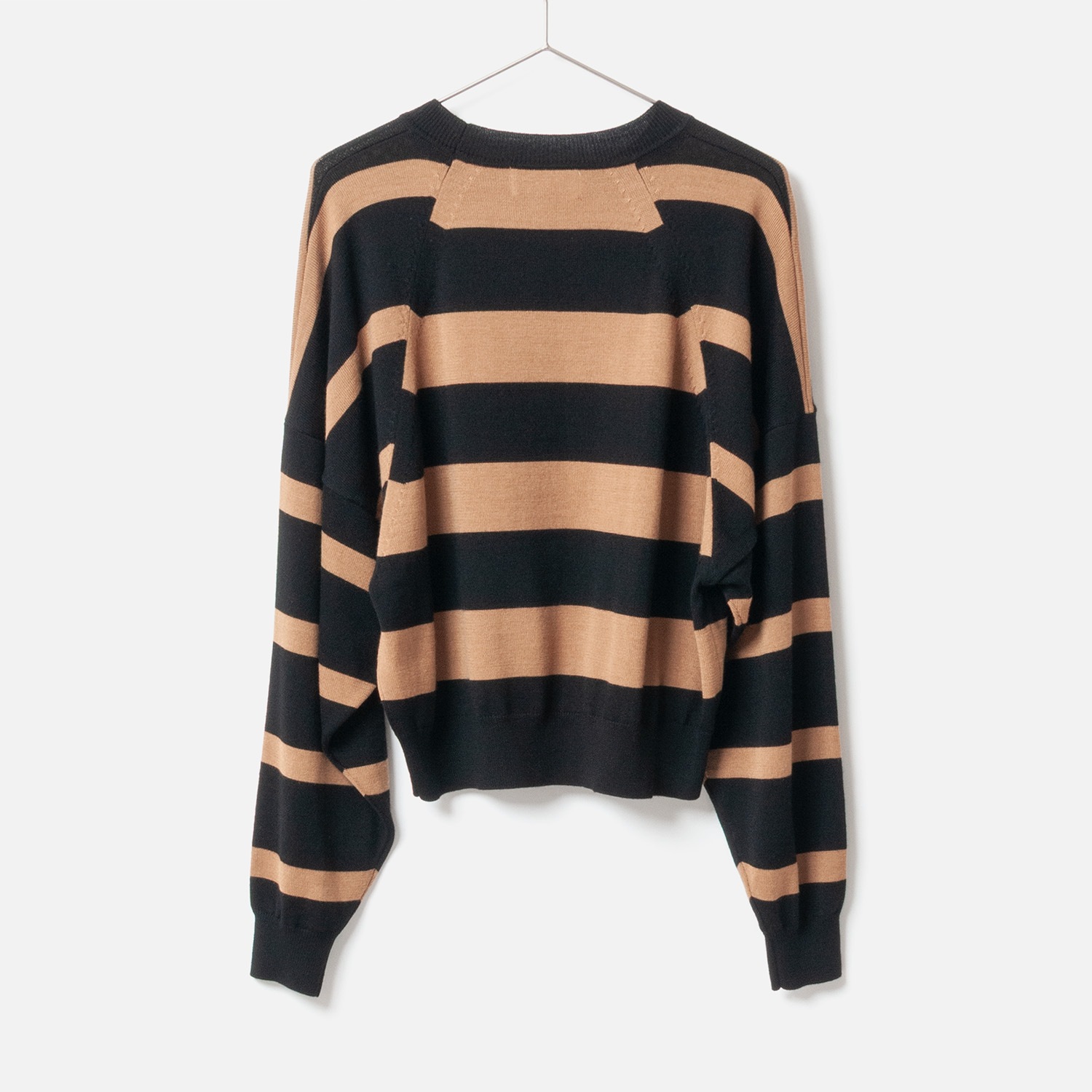 [Harriss] Striped knit pullover