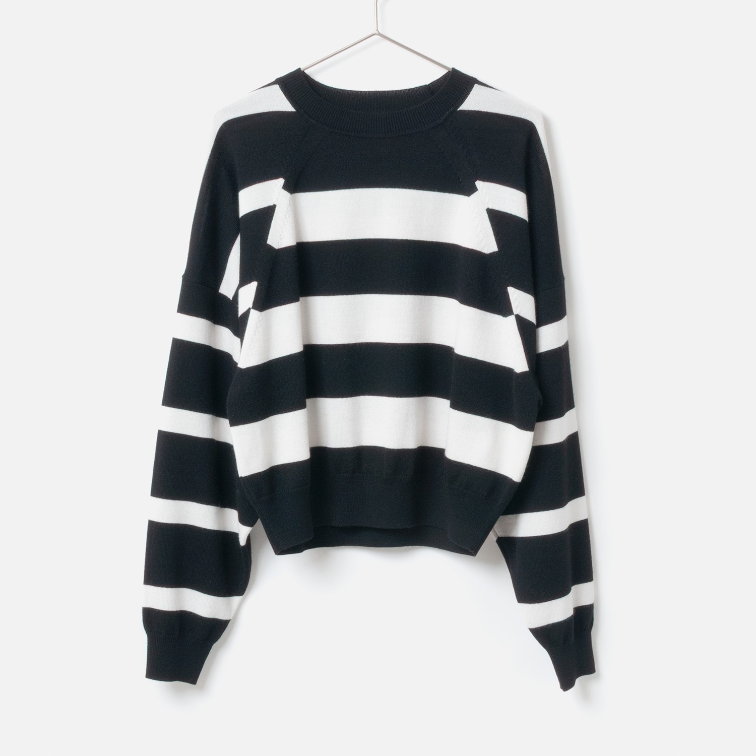 [Harriss] Striped knit pullover
