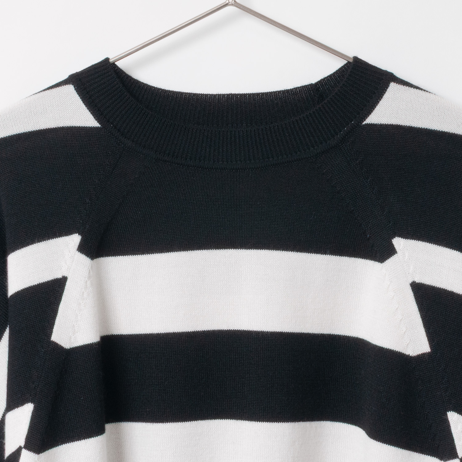 [Harriss] Striped knit pullover