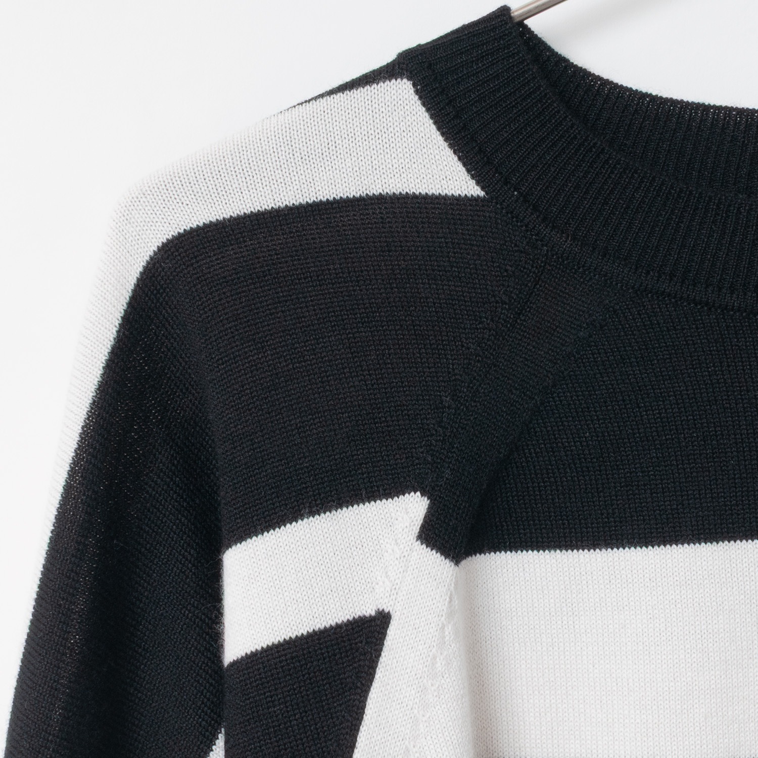 [Harriss] Striped knit pullover