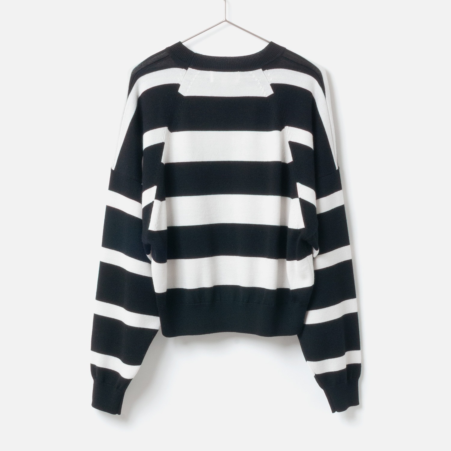 [Harriss] Striped knit pullover