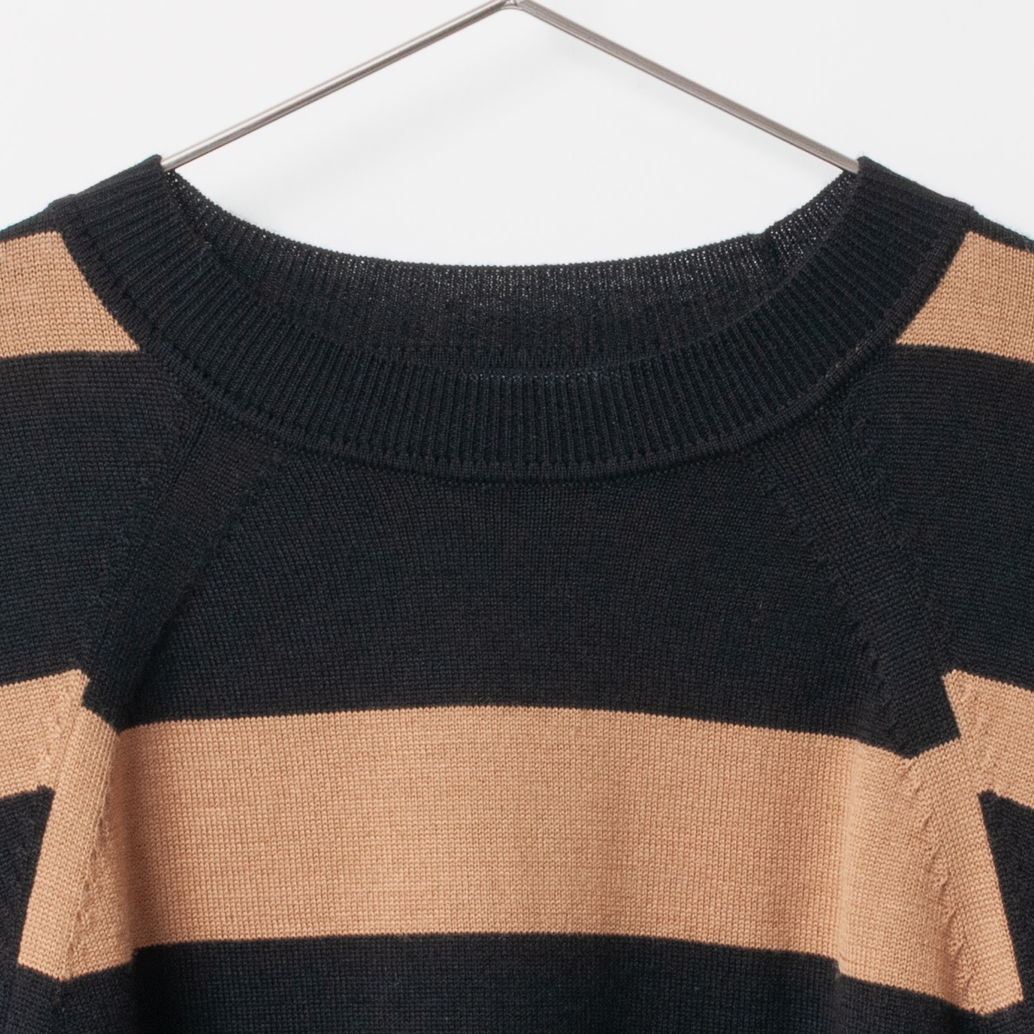[Harriss] Striped knit pullover