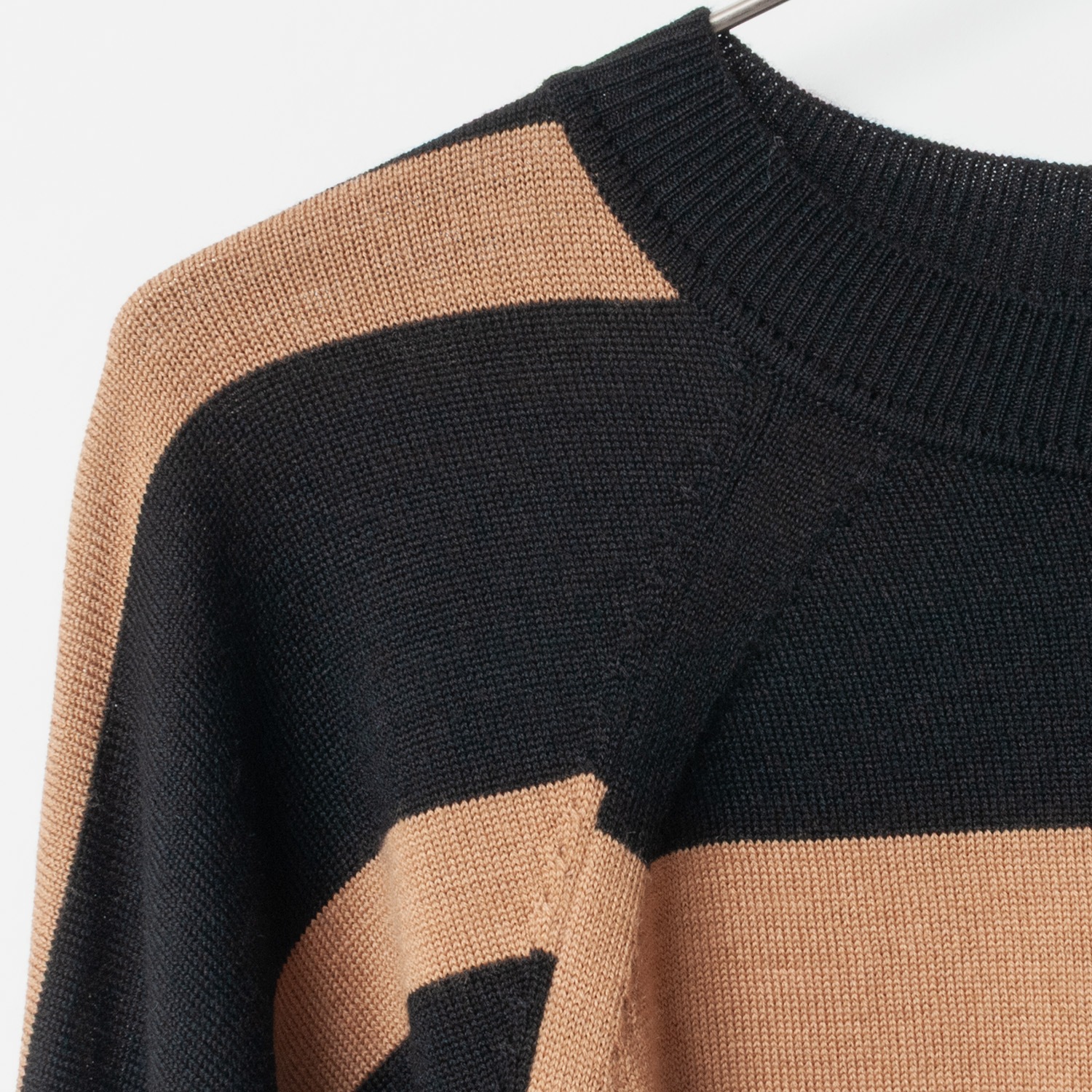 [Harriss] Striped knit pullover