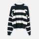 [Harriss] Striped knit pullover