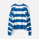 [Harriss] Striped knit pullover
