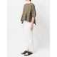 [RaPPELER] Ripple Cross Asymmetrical Blouse_khaki(32)
