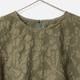[RaPPELER] Ripple Cross Asymmetrical Blouse_khaki(32)