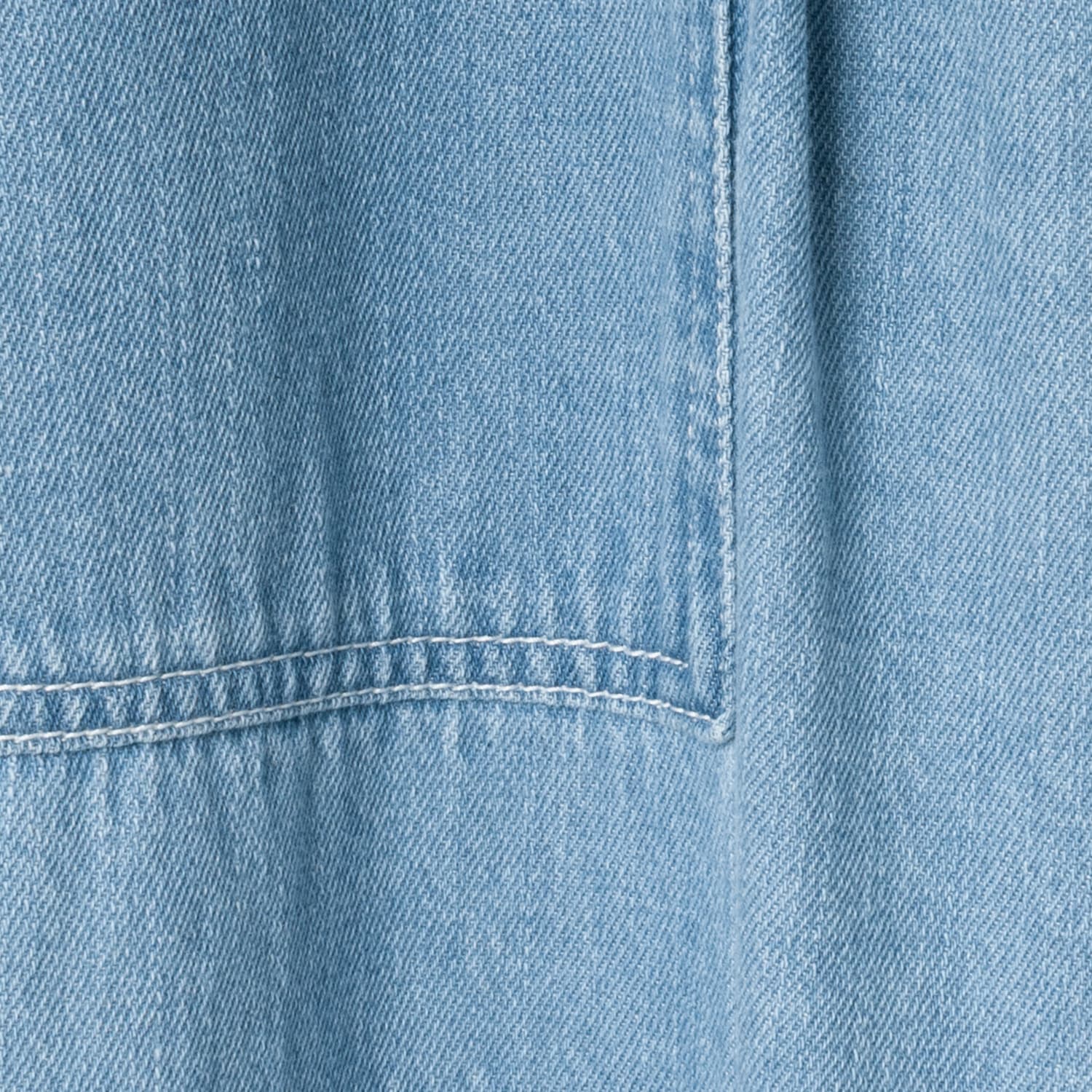 [le ciel de HARRISS] 1-tuck baker pants_Light blue(53)