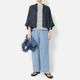 [le ciel de HARRISS] 1-tuck baker pants_Light blue(53)