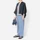[le ciel de HARRISS] 1-tuck baker pants_Light blue(53)