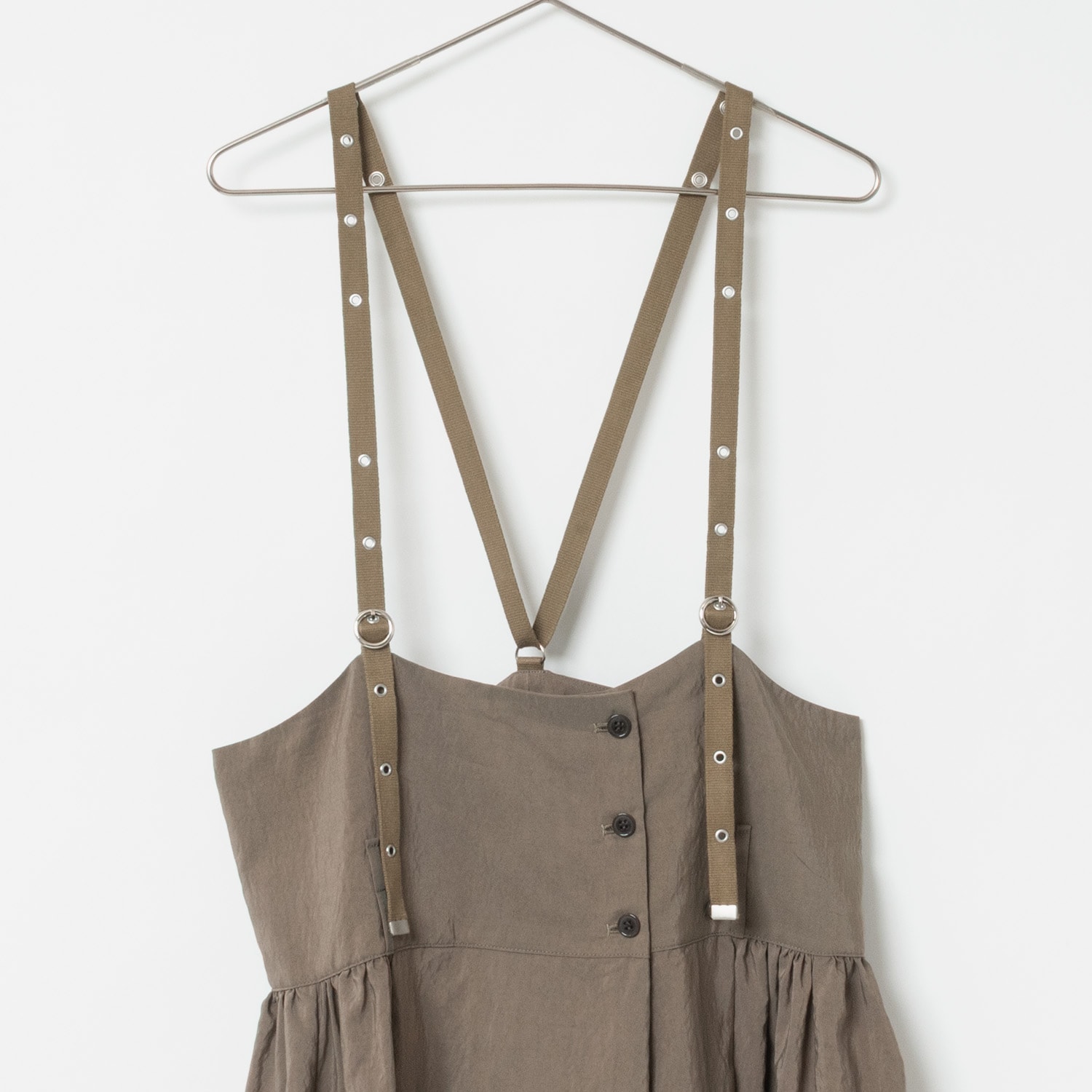 [RaPPELER] 4-way skirt with suspenders_Brown(71)