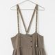 [RaPPELER] 4-way skirt with suspenders_Brown(71)