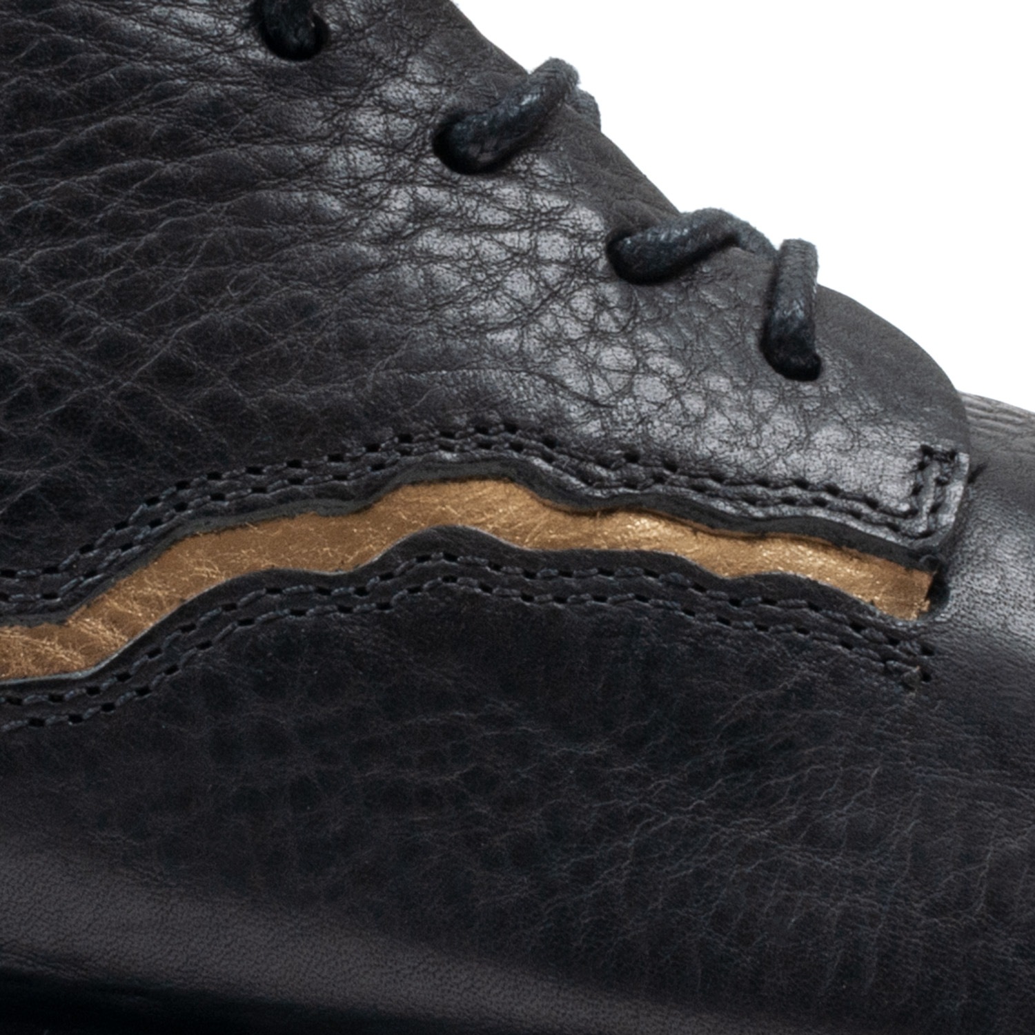 [trippen] Break m ( black-waw/gold-lam )