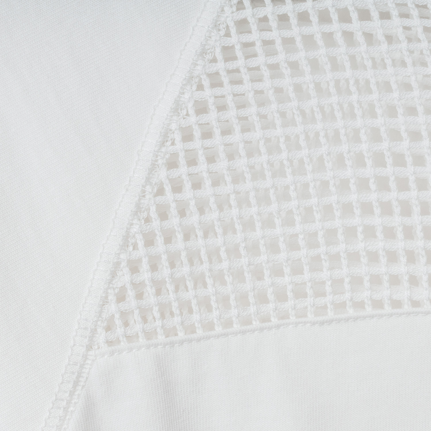 [RaPPELER] Mesh Switching Cut and Sew_White(01)