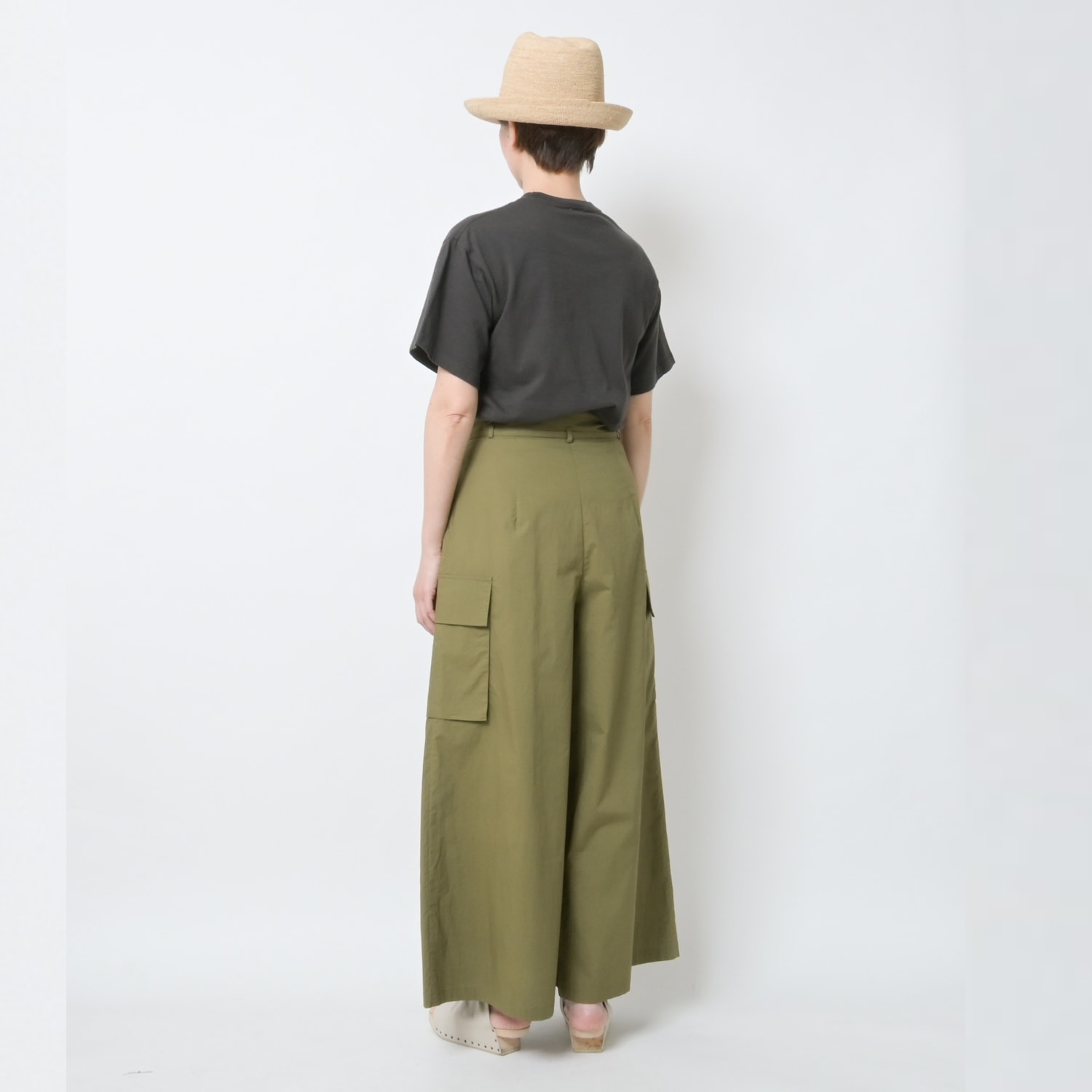 [le ciel de HARRISS] Flared cargo pants