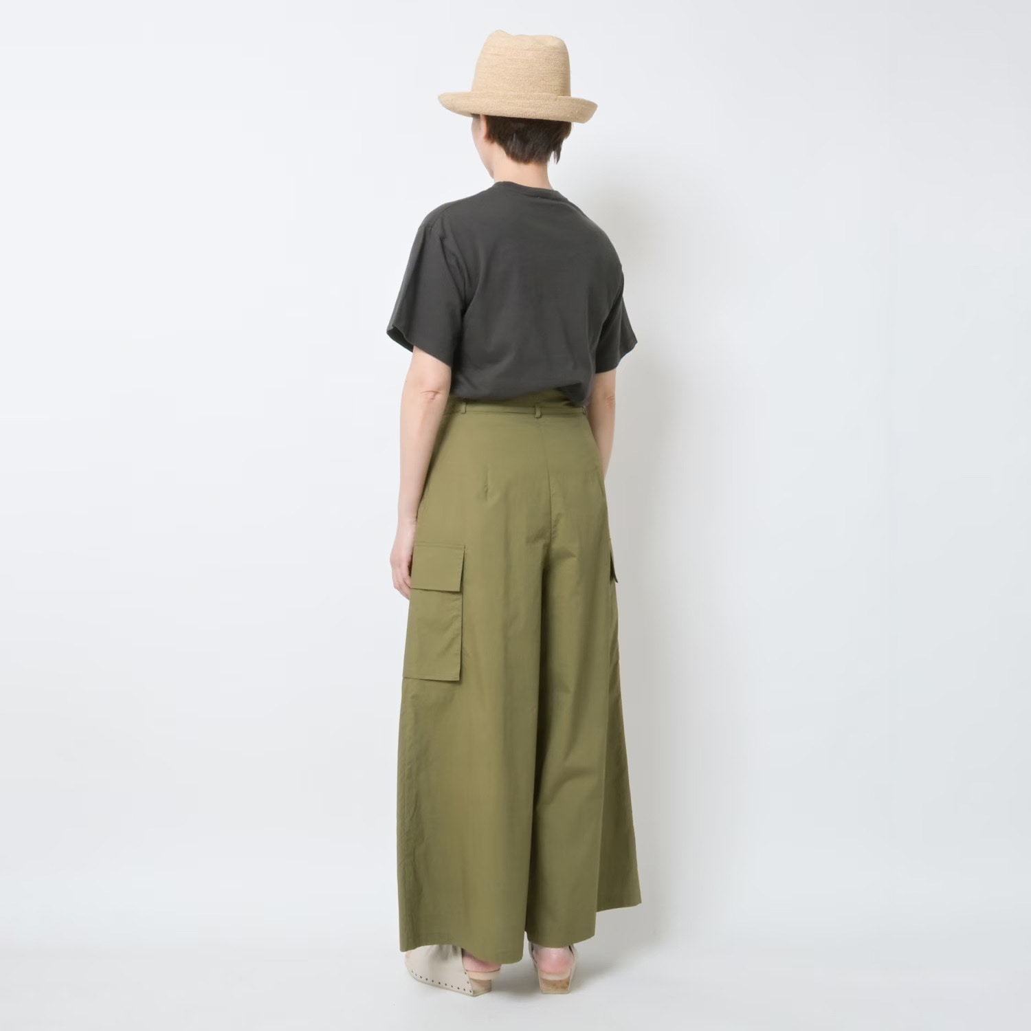 [le ciel de HARRISS] Flared cargo pants
