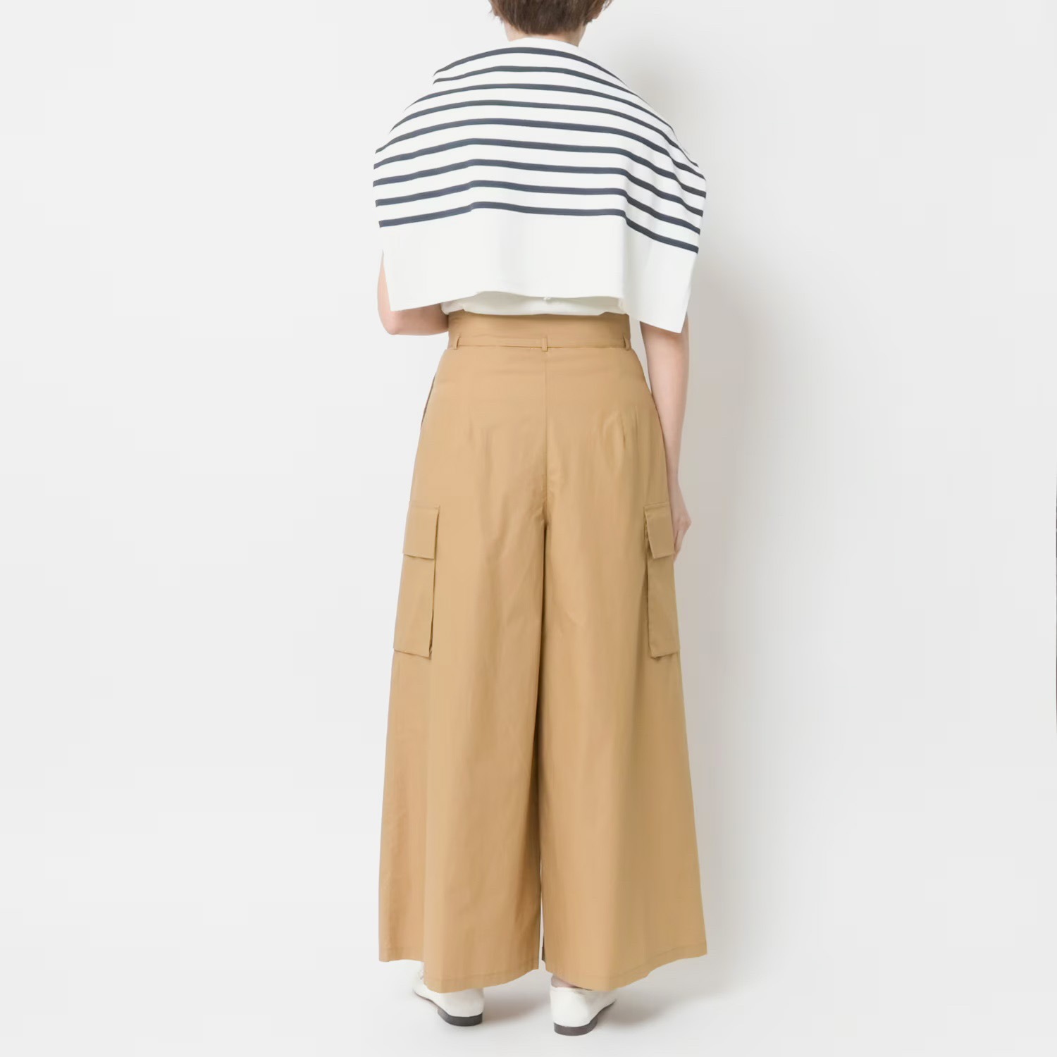 [le ciel de HARRISS] Flared cargo pants