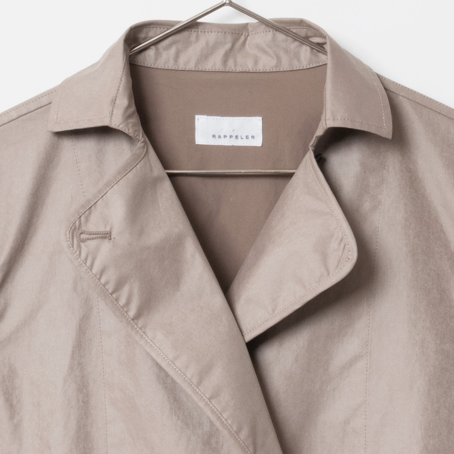 [RaPPELER] Vintage-style robe coat_Beige(61)