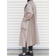 [RaPPELER] Vintage-style robe coat_Beige(61)