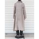 [RaPPELER] Vintage-style robe coat_Beige(61)