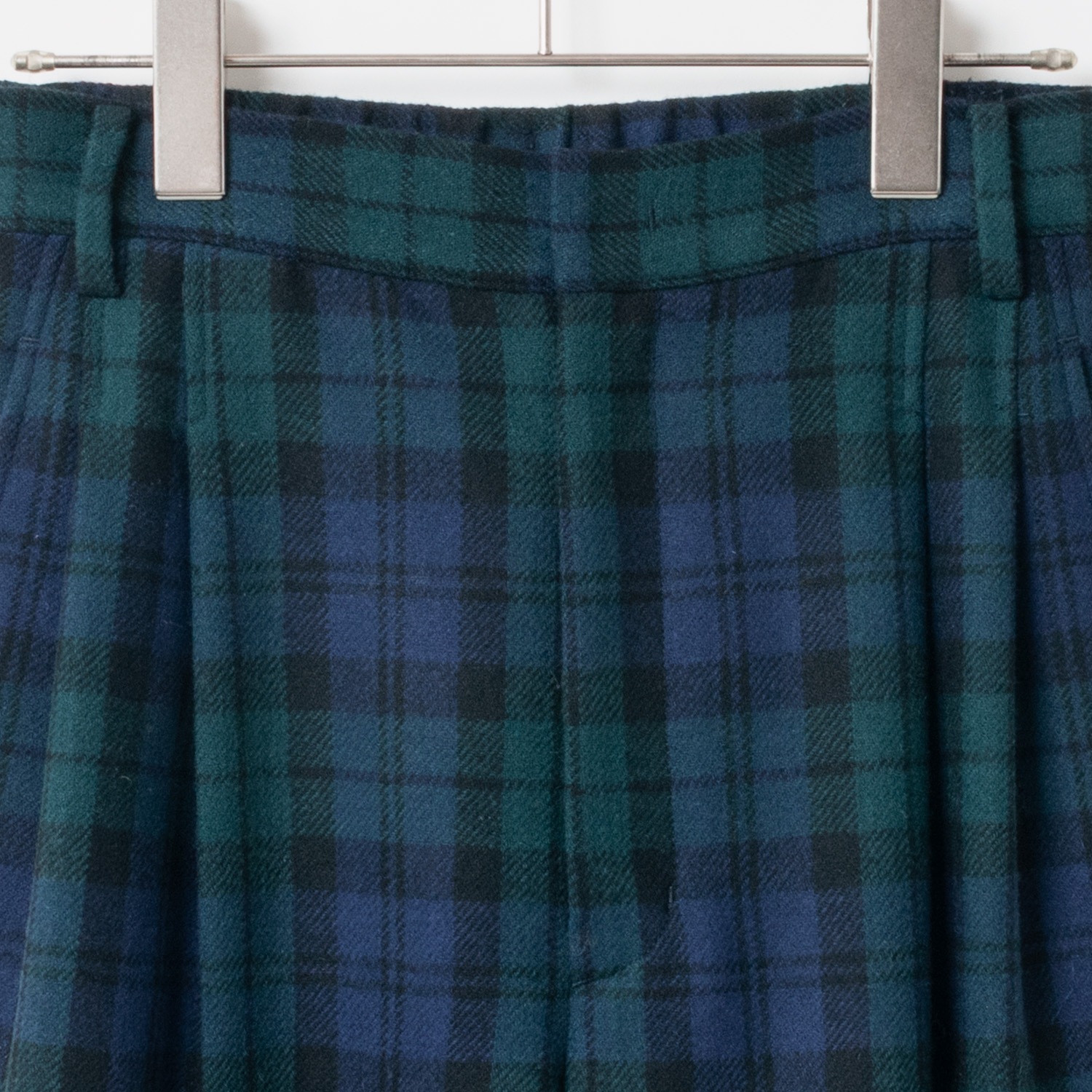 [Harriss] Straight two-tuck pants_Navy blue(50)