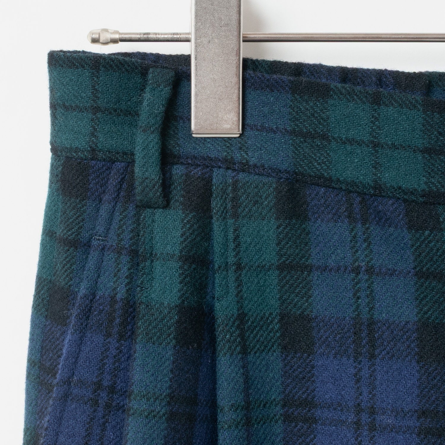 [Harriss] Straight two-tuck pants_Navy blue(50)