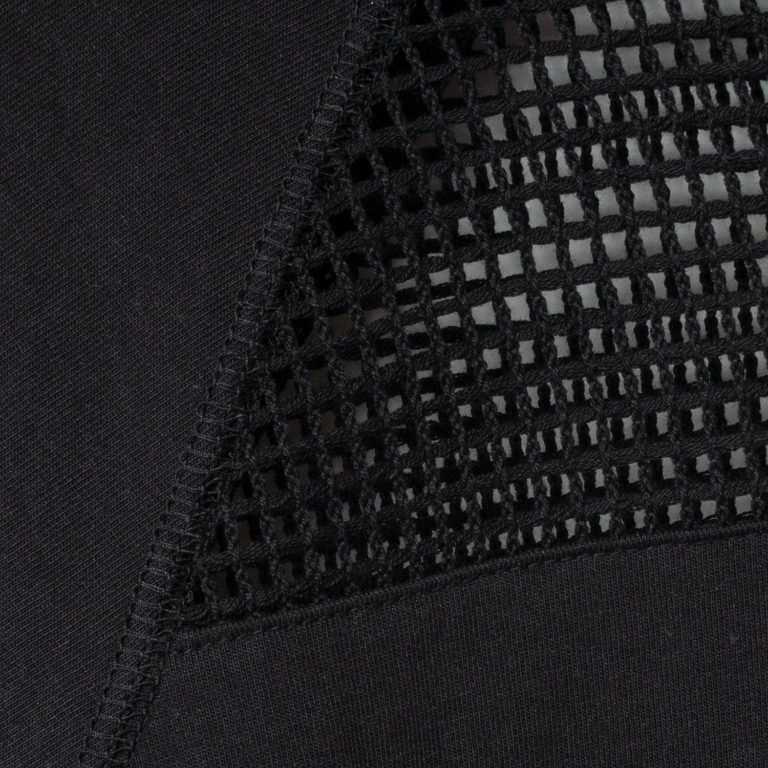 [RaPPELER] Mesh Switching Cut and Sew_Black(80)