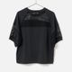 [RaPPELER] Mesh Switching Cut and Sew_Black(80)